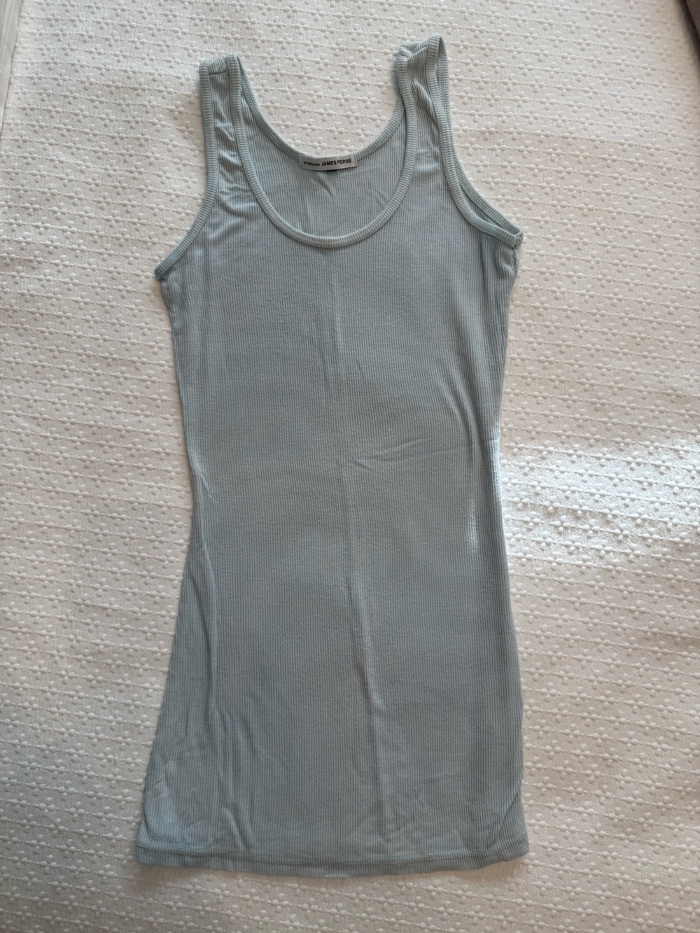 James Perse Ribbed Tank Top